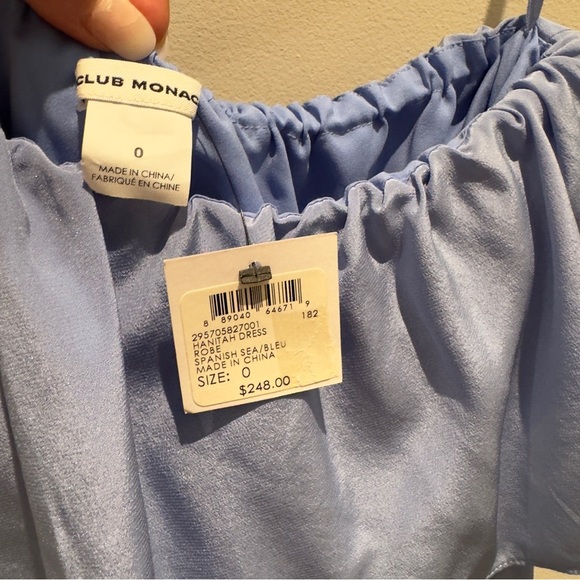 NWT- Club Monaco Hanitah Dress One Shoulder Womens Size 0 - Picture 6 of 9